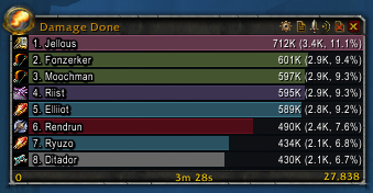 classic wow dps meter addon